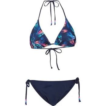 Dámské plavky Dámské dvoudílné plavky AQUOS MARZIA L Tmavě modrá, Tyrkysová, Růžová