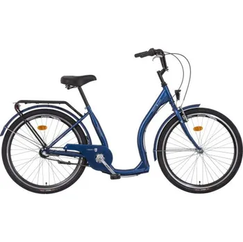 Městské kolo LIBERTY Jízdní kolo pro seniory COMFY 3spd 26" 2026 modré