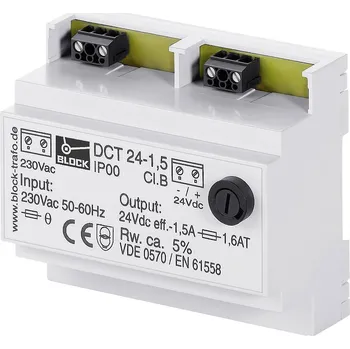 spínaný zdroj BLOCK DCT 12-1 neregulovaný stejnosměrný napájecí zdroj 12 V/DC 1 A 12 W Počet výstupů:1 x Obsah 1 ks