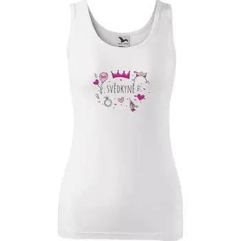 Dámské tílko Svědkyně - růžové ikonky