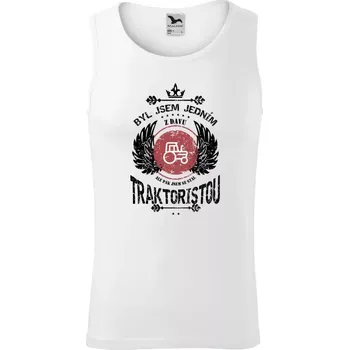 Pánské tílko Pánské tílko Byl jsem jedním z davu, ale pak jsem se stal traktoristou