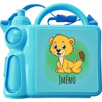 Svačinový box Svačinový set Lvíček