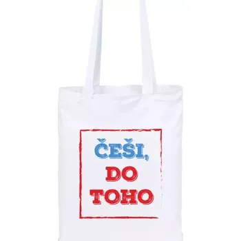 Látková taška Češi, do toho!