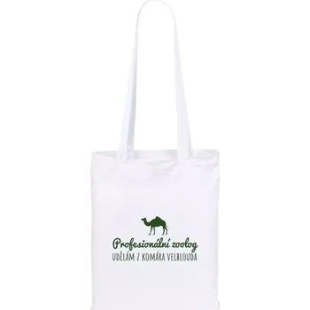 Látková taška Profesionální zoolog - Udělám z komára velblouda