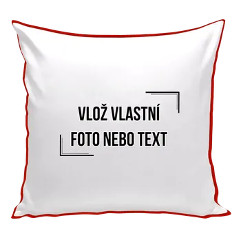 Polštář Polštář barevný 32x32 cm s vlastním potiskem