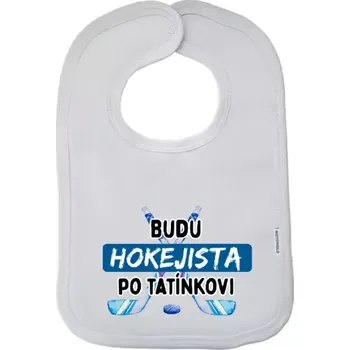 Bryndák Dětský bryndák Budu hokejista po tatínkovi