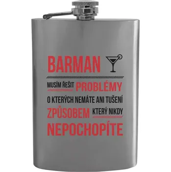 Placatka Placatka Musím řešit problémy - barman