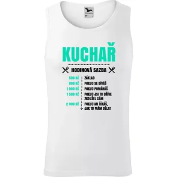 Pánské tílko Pánské tílko Hodinová sazba - kuchař