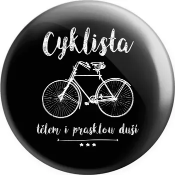 Placka Cyklista tělem i prasklou duší