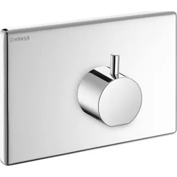 Splachovací tlačítko Hansa Designo ovládací destička, chrom