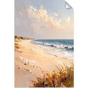 Obraz Samolepky do obýváku nebo ložnice, motiv Moře Pláž Duny 100x150 cm
