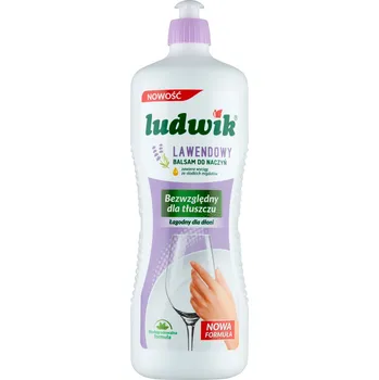 Mycí prostředek Prostředek na mytí nádobí Ludwik Levandulový 1040 ml