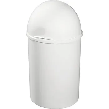 Odpadkový koš Plastový Odpadkový koš Bisk 15l bílý