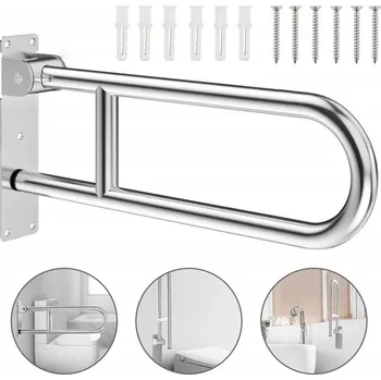 Madlo do koupelny VÝKLOPNÁ RUKOJEŤ PRO WC PRO SENIORY SE ZDRAVOTNÍM POSTIŽENÍM