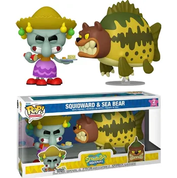 Funko POP! 2-Pack Animation: Spongebob Squarepants - Squidward & Sea Bear