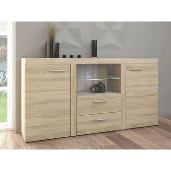 Komoda Komoda Mirjan24 157 x 40 x 82 cm dub sonoma mat