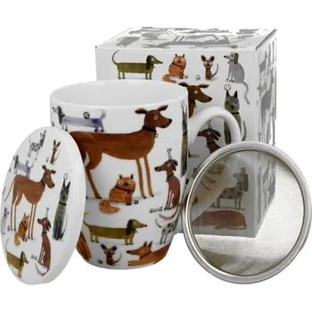 Hrnek Duo Psí Svět porcelán 380 ml