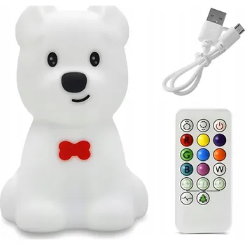 Noční světlo Noční lampa Kroucený Košík bílá