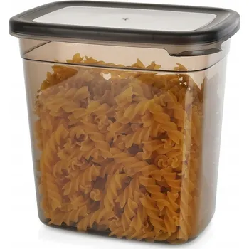 Dóza na potraviny NÁDOBA NA POTRAVINY S YPKÉ PRODUKTY TĚSTOVINY KUCHYŇSKÝ ORGANIZÉR PLECHOVKA