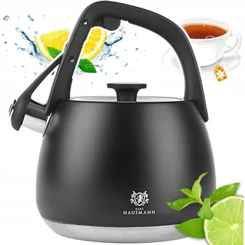 Varná konvice Konvice Karl Hausmann 2,2 l černá, stříbrná, šedá