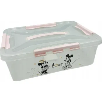 Úložný box Úložný box na hračky Keeeper 39 x 12,4 cm, transparentní