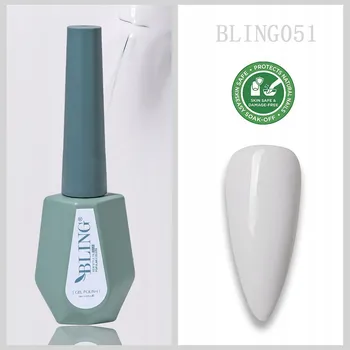 Lak na nehty Bling Gel na nehty HYBRIDNÍ LAK Perleťový 10 ml č. 051