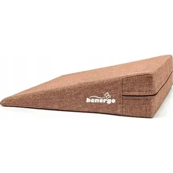Polštář Klínový polštář Deluxe Benergo - HNĚDÁ