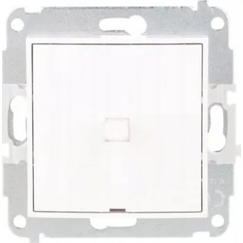 vypínač Jednopólový vypínač pod omítku Karlik bílý MWPUS-1