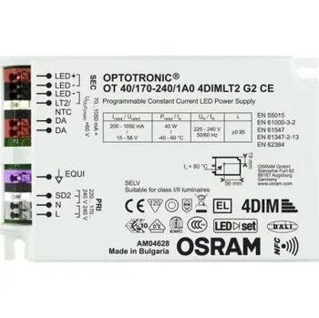 Napájecí zdroj pro osvětlení Budič LED 4052899981935 15 56V 70 1050mA 40W IP20 konstantní proud Osram