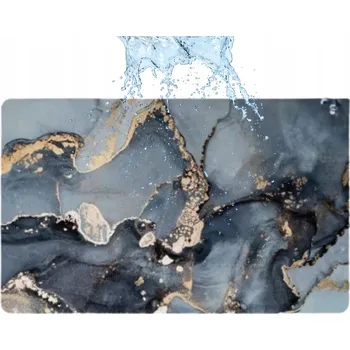 Koupelnová předložka KOUPELNOVÁ PŘEDLOŽKA 77X47,5 CM PROTISKLUZOVÁ RYCHLESCHNOUCÍ MODRÁ