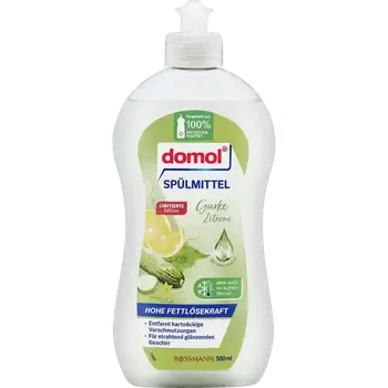 Mycí prostředek Domol prostředek na nádobí okurka a citron 500ml