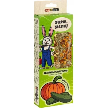 Krmivo pro hlodavce Krmivo pro hlodavce a králíky podzimní zeleninka 2 kusy HAM-STAKE