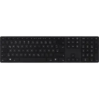 Klávesnice Matias FK416PCDCBB-DE Wireless USB-C® Keyboard bezdrátový klávesnice německá, QWERTZ černá