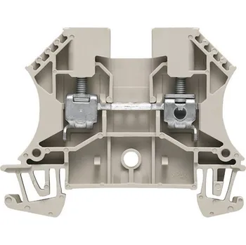 Weidmüller 1020100000-1 řadová svorka průchodky šroubovací Tmavě béžová 1 ks