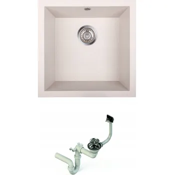 Granitový dřez Jednokomorový granitový dřez Brenor béžový