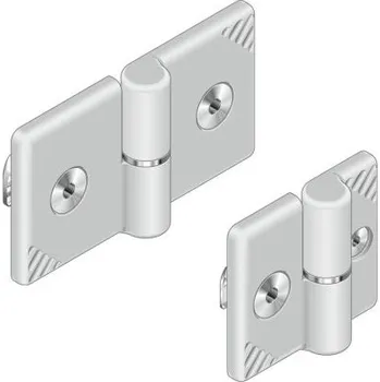 Nábytkové kování Závěs, Odlévaný hliník Vysazovací, délka: 40mm x 45mm x 5mm Bosch Rexroth