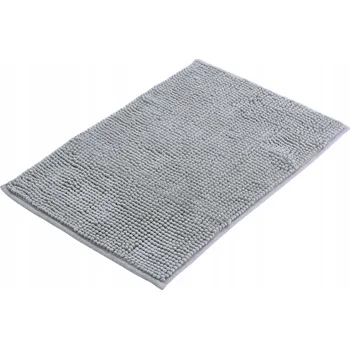 Koupelnová předložka KOUPELNOVÁ PŘEDLOŽKA BASIC CHENILLE ŠEDÁ BISK
