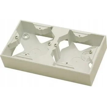 Elektroinstalační krabice Elektroinstalační krabice na omítku Ospel 82 x 153 x 36 mm