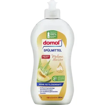 Mycí prostředek Domol prostředek na nádobí s melounem a aloe vera 500ml