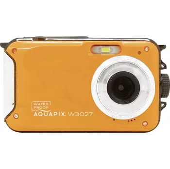 Digitální kompakt Aquapix W3027-O Wave Orange digitální fotoaparát 5 Megapixel oranžová vodotěsný