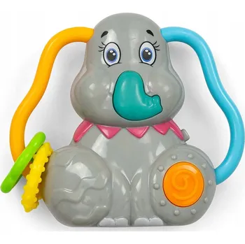 Hračka pro kojence Kousátko s chrastítkem Milly Mally, plastové, vícebarevné