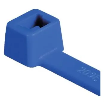 Stahovací páska Kabelová vázací páska Děsnitelný 111-03008 T30R-PA66-BU 150mm 3,5 mm Modrá Polyamid 6.6 (PA66) HellermannTyton