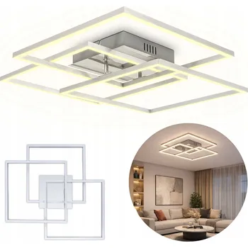 Stropní Svítidlo LED stropní svítidlo 40W 4000lm teplá barva do obývacího pokoje kuchyně ložnice