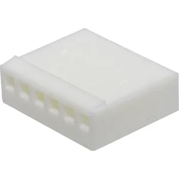 Elektrický konektor Molex zásuvkový konektor na kabel 6, rozteč 2.54 mm, 22012067, 1 ks Bag