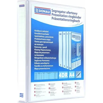 Pořadač Donau A4/20mm 4R Bílý Donau