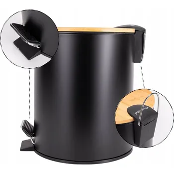 Odpadkový koš Odpadkový koš Kamille 5 l černý