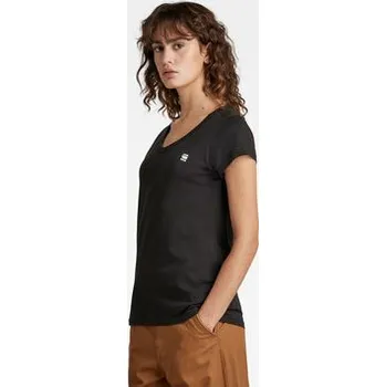 Pánské tričko G-Star Raw T-Shirt D21314-4107-6484 Černá Regular Fit XS