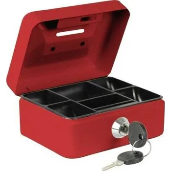 Příruční pokladna Burg Wächter MONEY 5012 red schránka na peníze (š x v x h) 125 x 60 x 95 mm červená