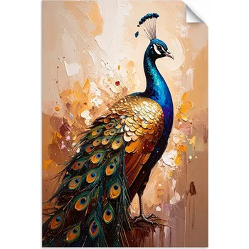 Fototapeta Samolepicí nálepka samolepicí na béžovém pozadí 100x150