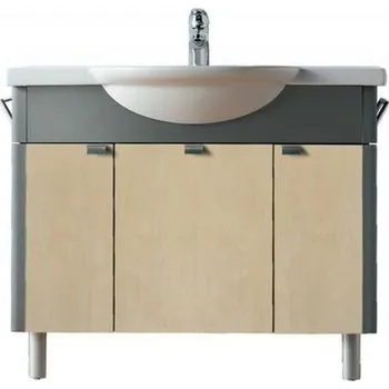 Koupelnový nábytek Laufen Gallery skříňka pod umyvadlo 8.1417.6, dekor bříza